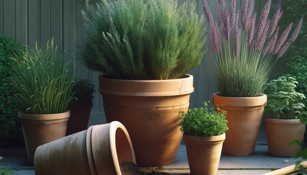 simple pot garden