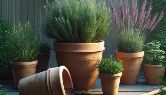 simple pot garden